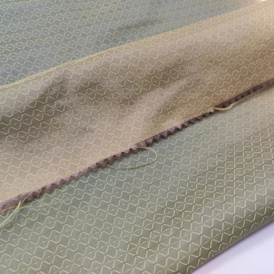 Dyed 100% Polyester Breathable Sports Fabric 75Dx160D 190T Water Ripple Fabric