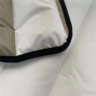 100% Polyester Cationic Winter Jacket Fabric In 2 Layers W Weaving 50D*50D 180gsm 150cm Water Proof Down Proof