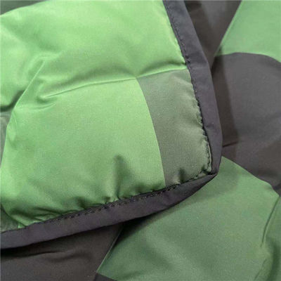 140GSM Winter Jacket Material Types 30Dx30D 2 Layers Shape Memory Fabric Windproof