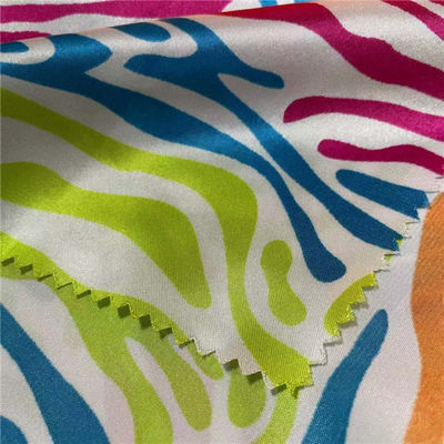 Polyester Printed Spandex Fabric 50DX50D 20D 100gsm 150cm Waterproof And UV Proof Fabric