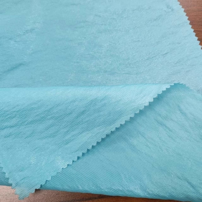 De heldere Zilveren Stof van de de Chiffonflits van de Zijderimpel voor het Overhemdskleding van Hanfu van de Stadiumrok